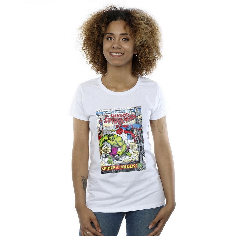 MARVEL Comics Group The Amazing Spider-Man Spidey vs The Hulk T-Shirt  