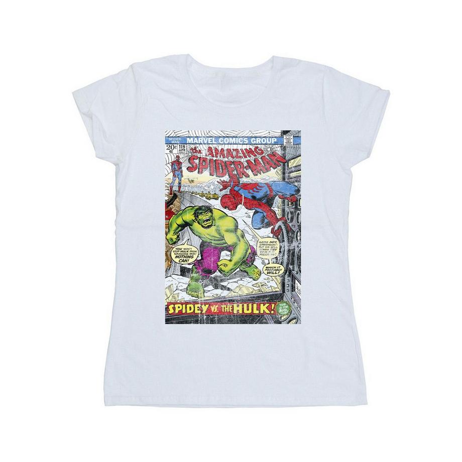 MARVEL Comics Group The Amazing Spider-Man Spidey vs The Hulk T-Shirt  