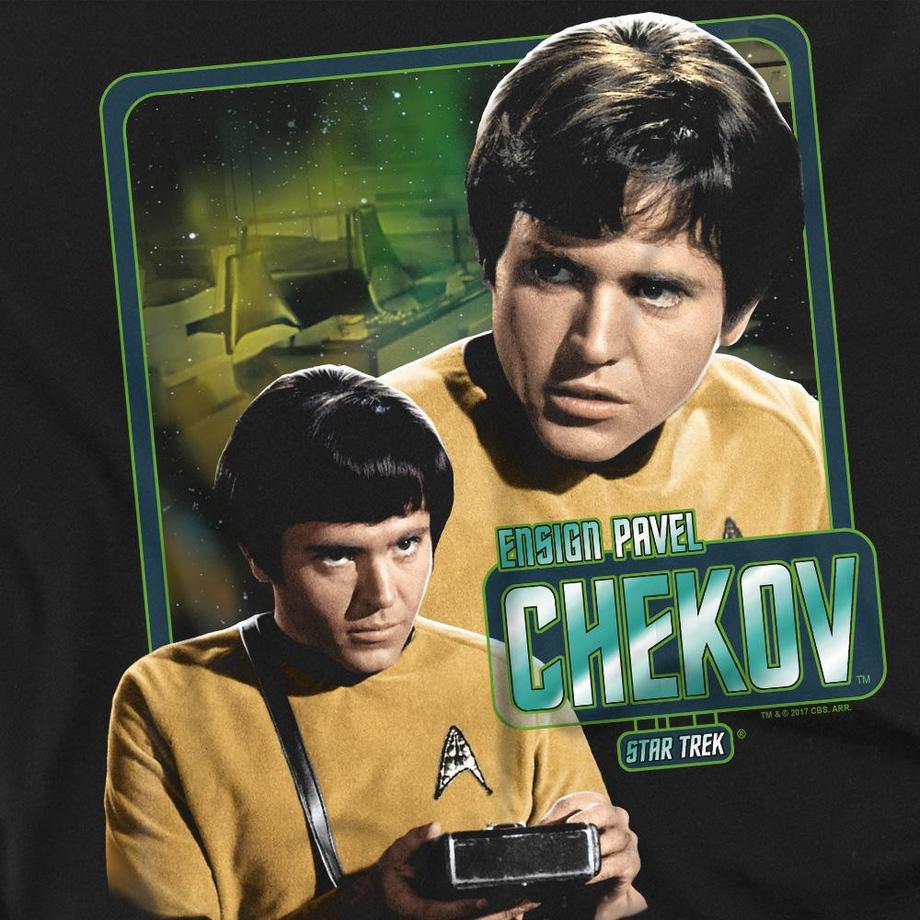 Star Trek Star Trek Ensign Pavel Chekov T-Shirt Stampata  