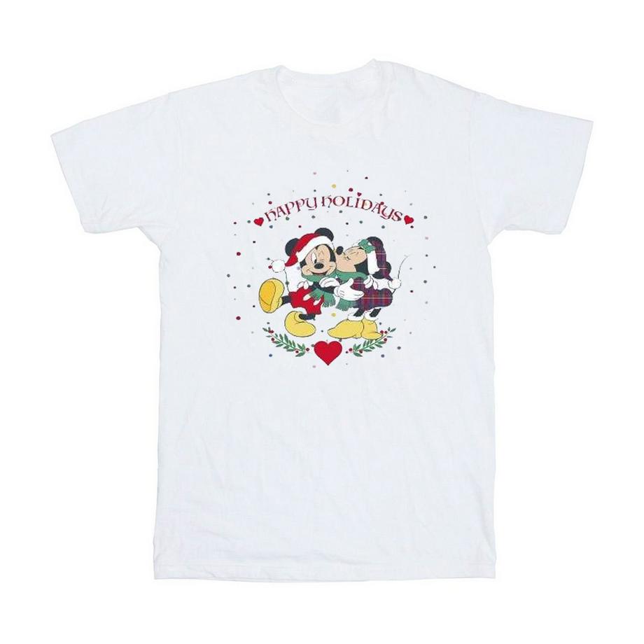 Maglietta Ampia Topolino E Minnie Mouse Natale