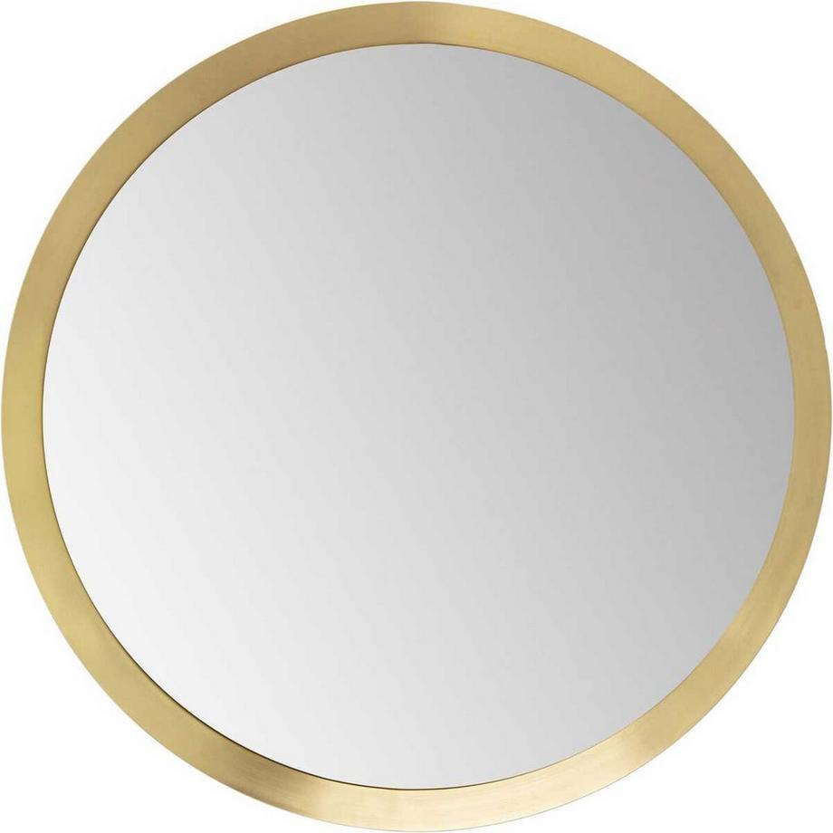 KARE Design miroir mural Arezzo Brass rond 100  