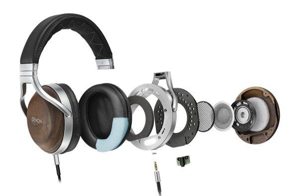 DENON  OVER-EAR-KOPFH�RER AH-D7200 SCHWARZ 