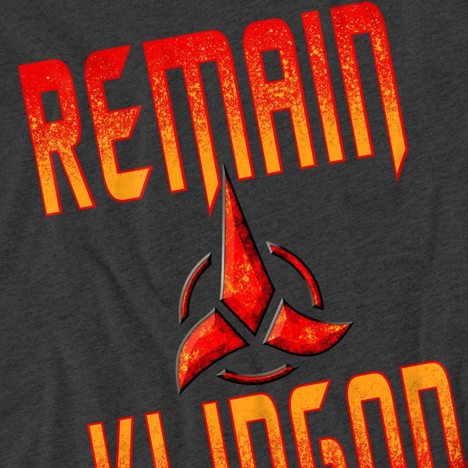 Star Trek T-Shirt Remain Klingon  