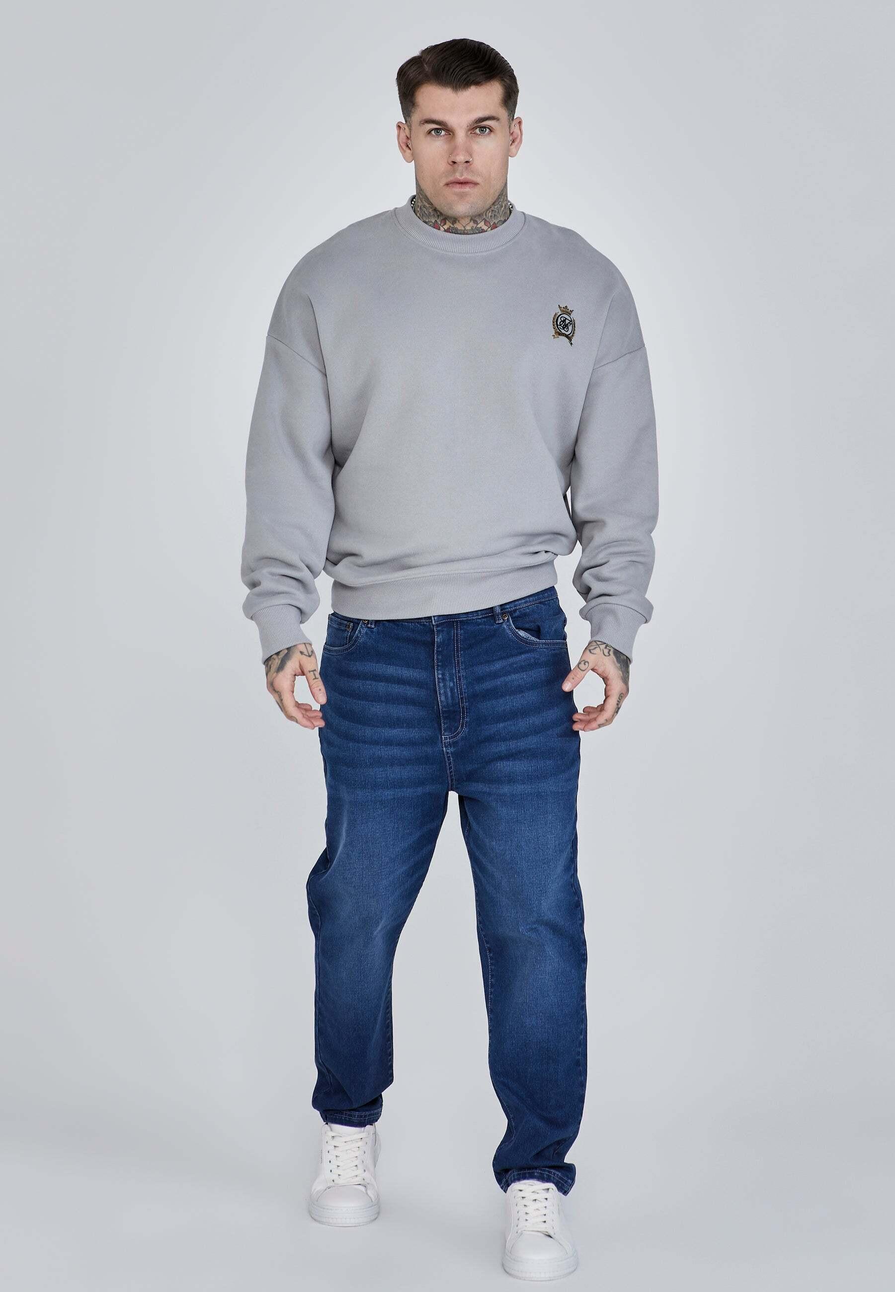 Sik Silk Oversized Besticktes Sweatshirt  