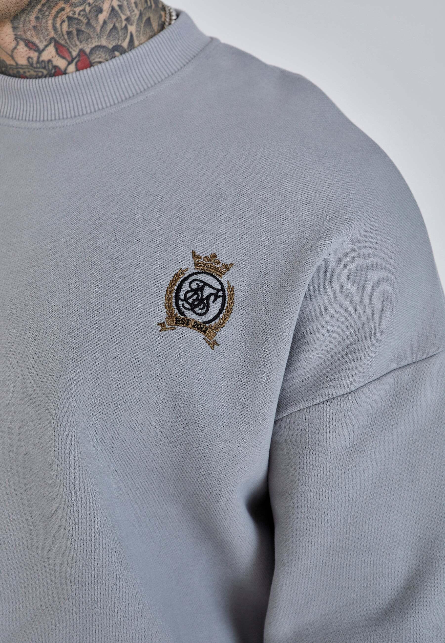 Sik Silk Oversized Besticktes Sweatshirt  