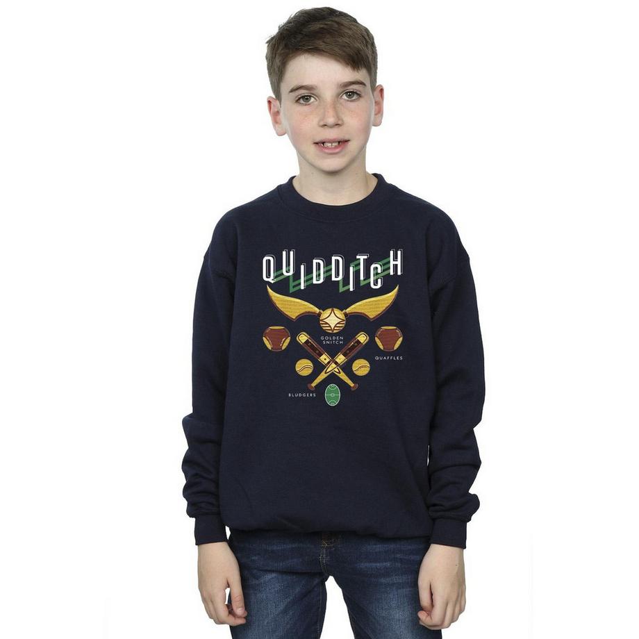 HARRY-POTTER  Sweat QUIDDITCH BLUDGERS QUAFFLES 