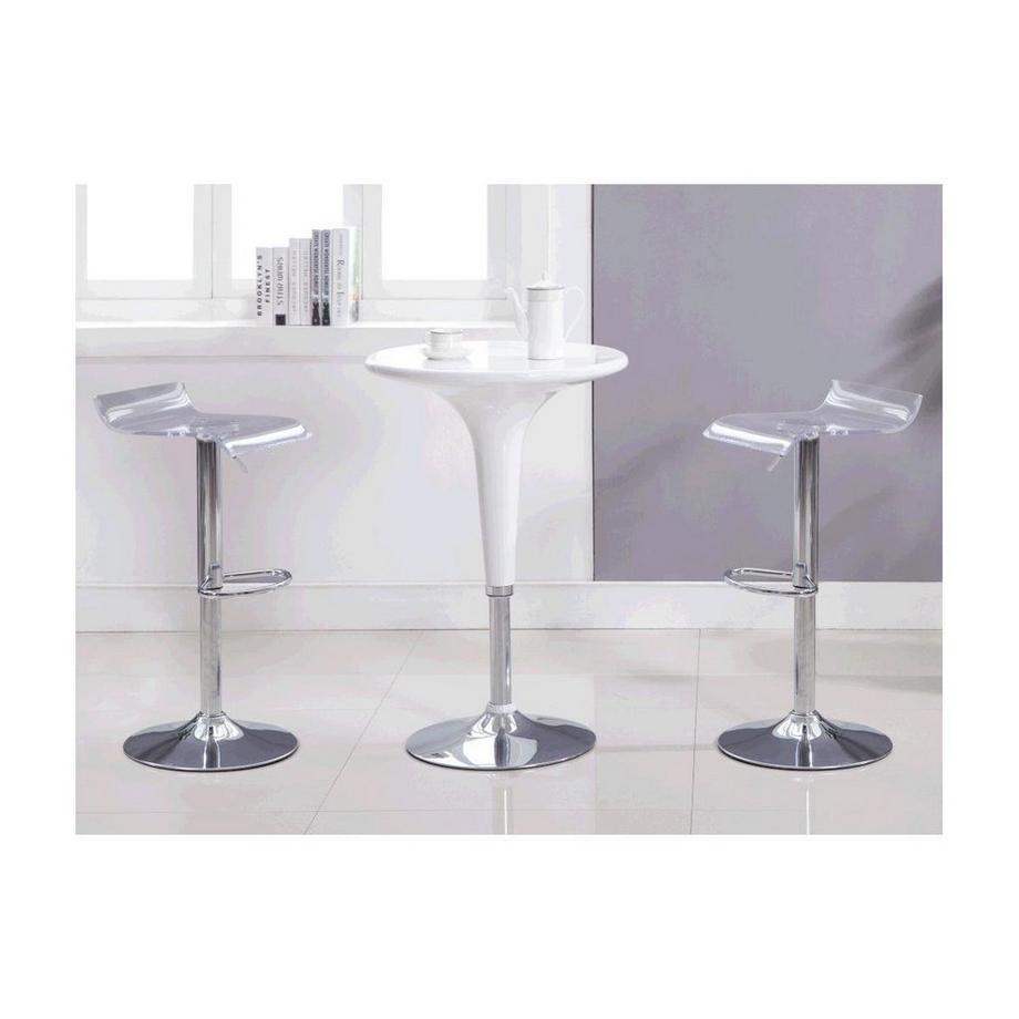 Vente-unique Barhocker 2erSet OLIVER Transparent  