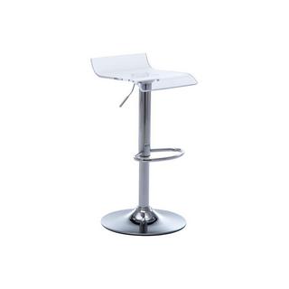 Vente-unique Lotto di 2 sgabelli da bar Acrilico Trasparente OLIVER  