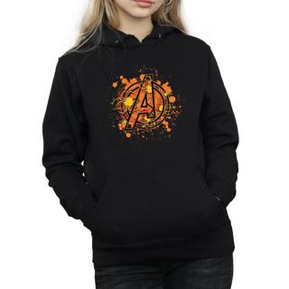 MARVEL  Avengers Assemble Halloween Spider Logo Kapuzenpullover 