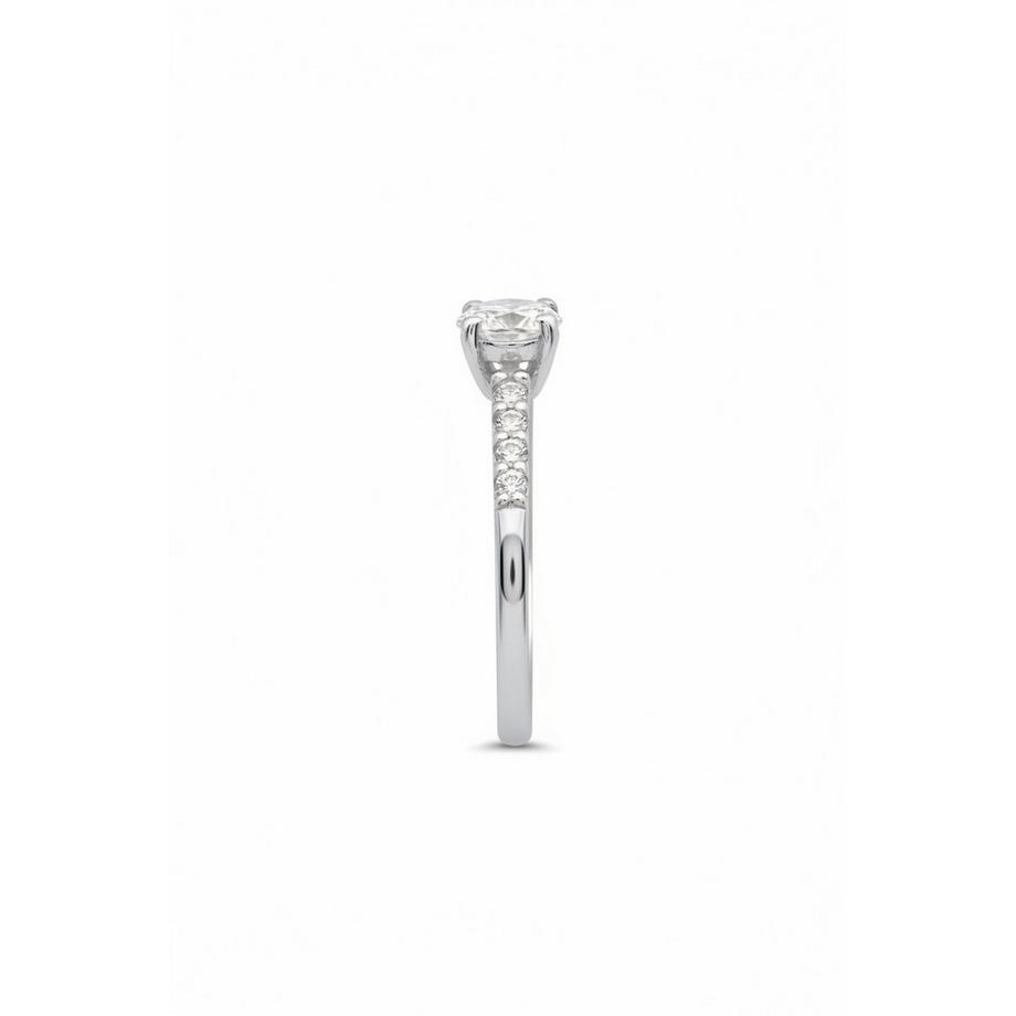 Maxte  Bague Solitaire en  avec Zircone Cubique 
