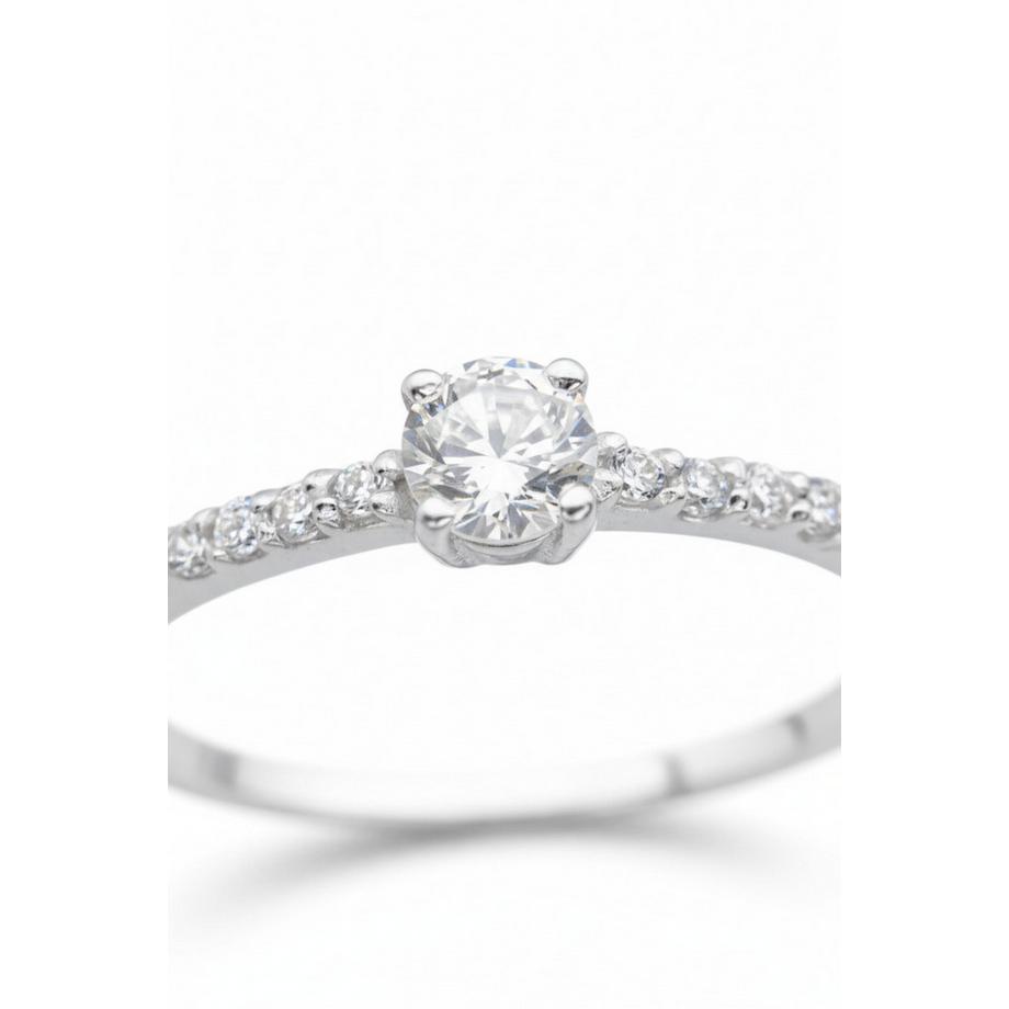 Maxte  Bague Solitaire en  avec Zircone Cubique 