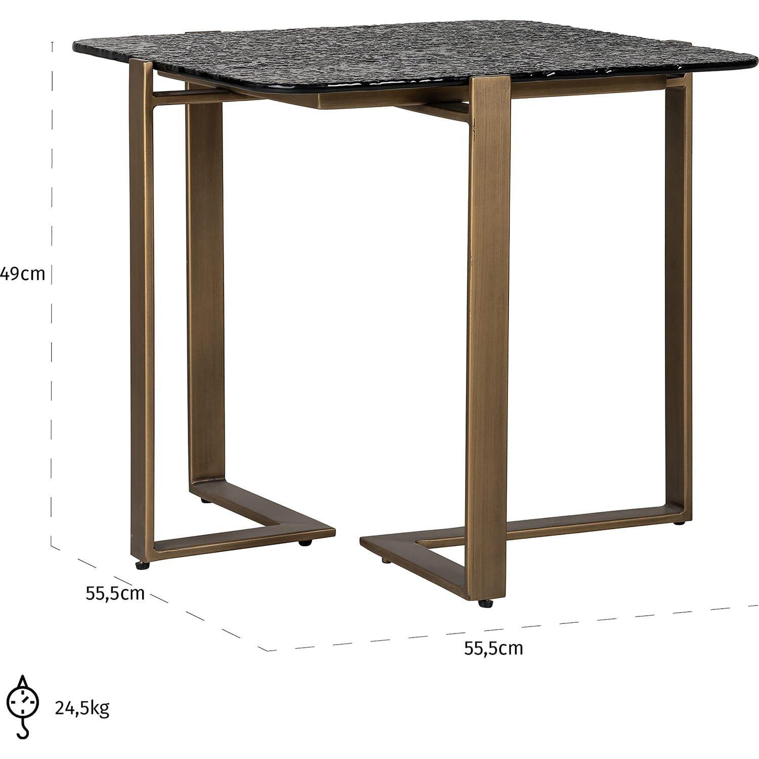 mutoni Table d'appoint Sterling 55X48  