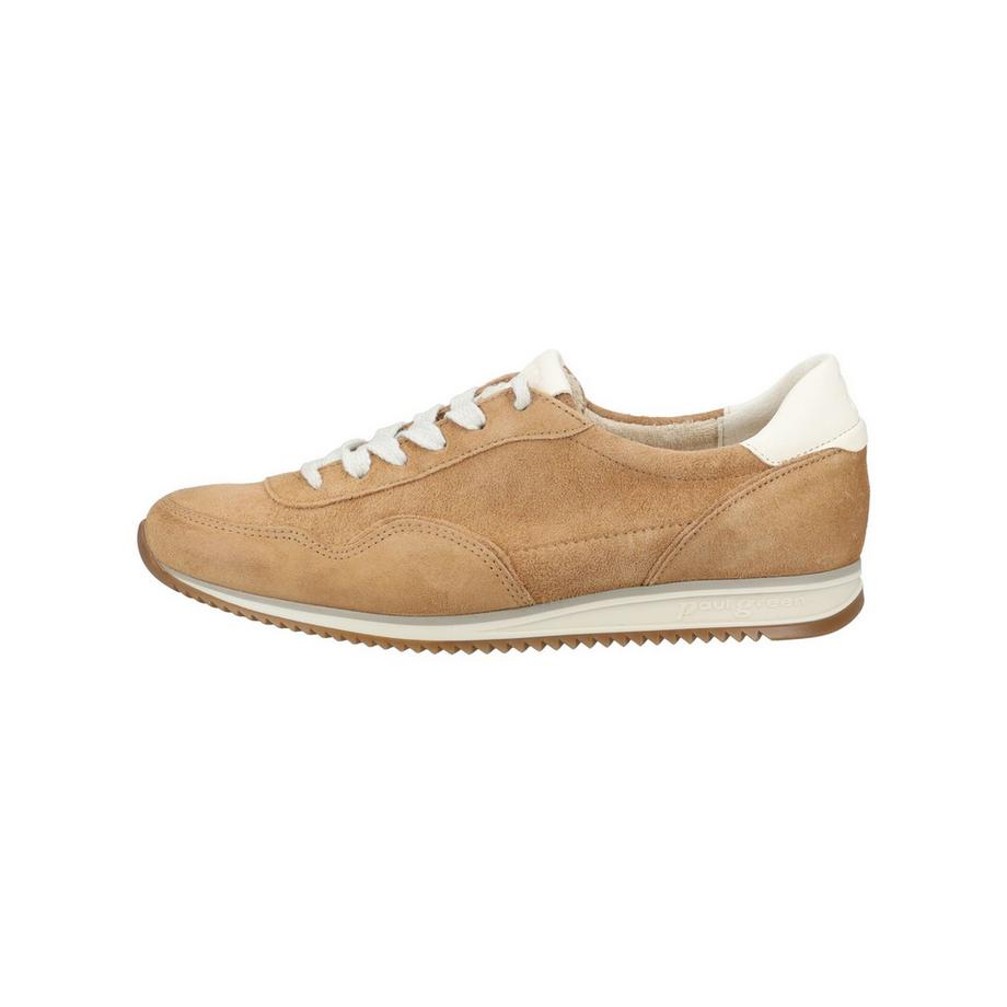 Paul Green Sneakers Basse in Camoscio  