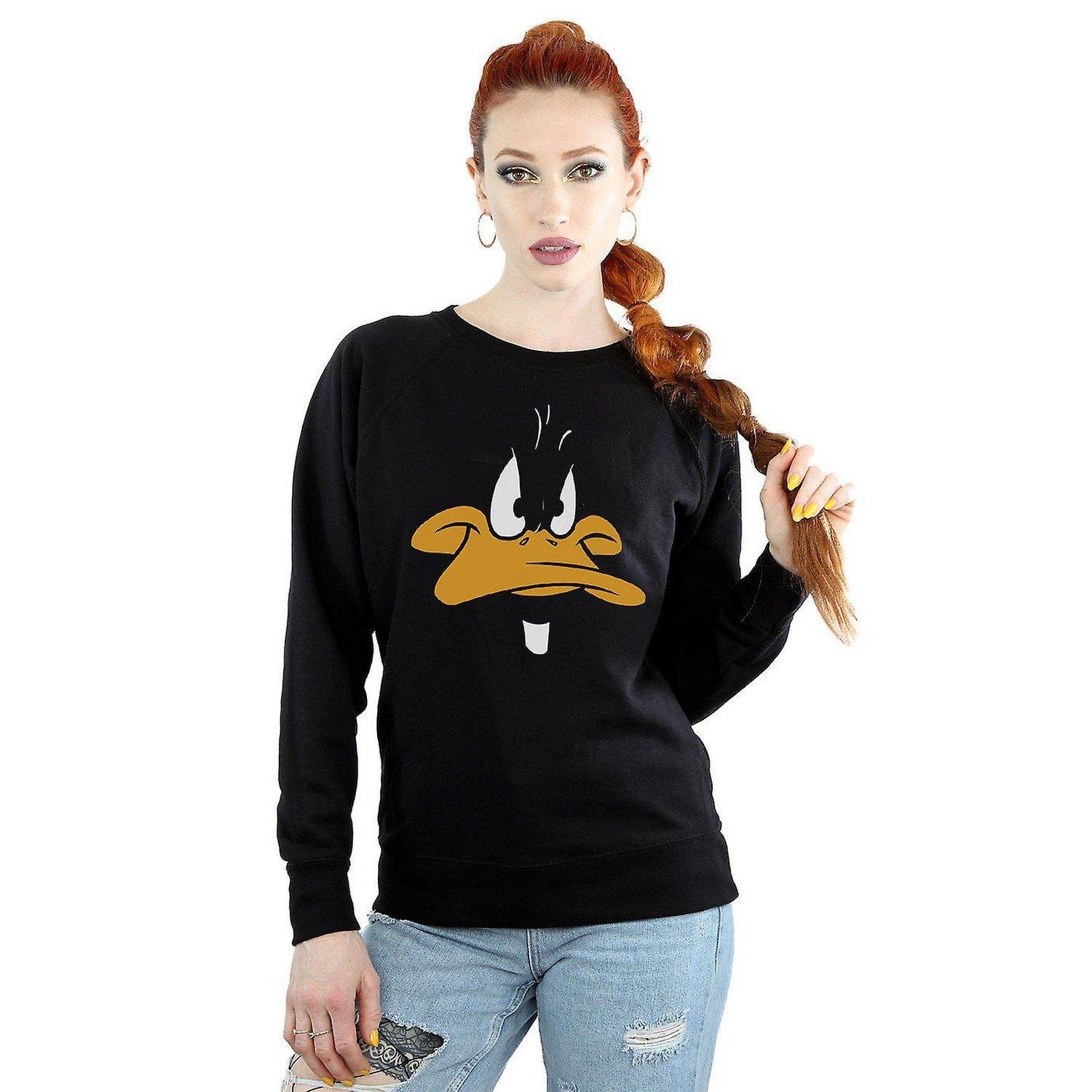 LOONEY TUNES Daffy Duck Viso Felpa  