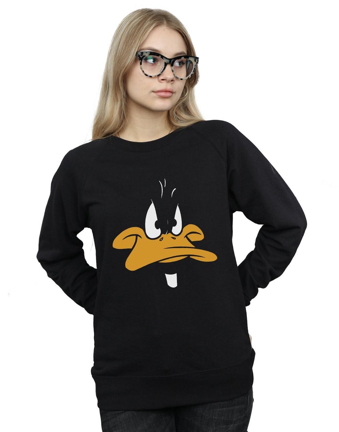 LOONEY TUNES Daffy Duck Viso Felpa  