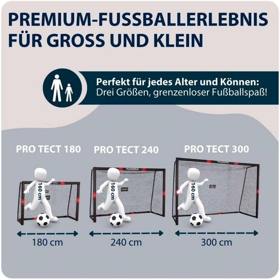 HUDORA  Fussballtor Pro Tect 300 