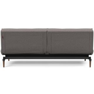 Innovation Living Innovation Canapé-lit Splitback Styletto Dark Wood - Mixed Dance Grey  