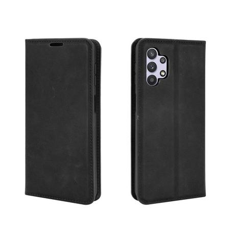 Cover-Discount  Galaxy A32 5G - Seidige Stand Flip Case Hülle 