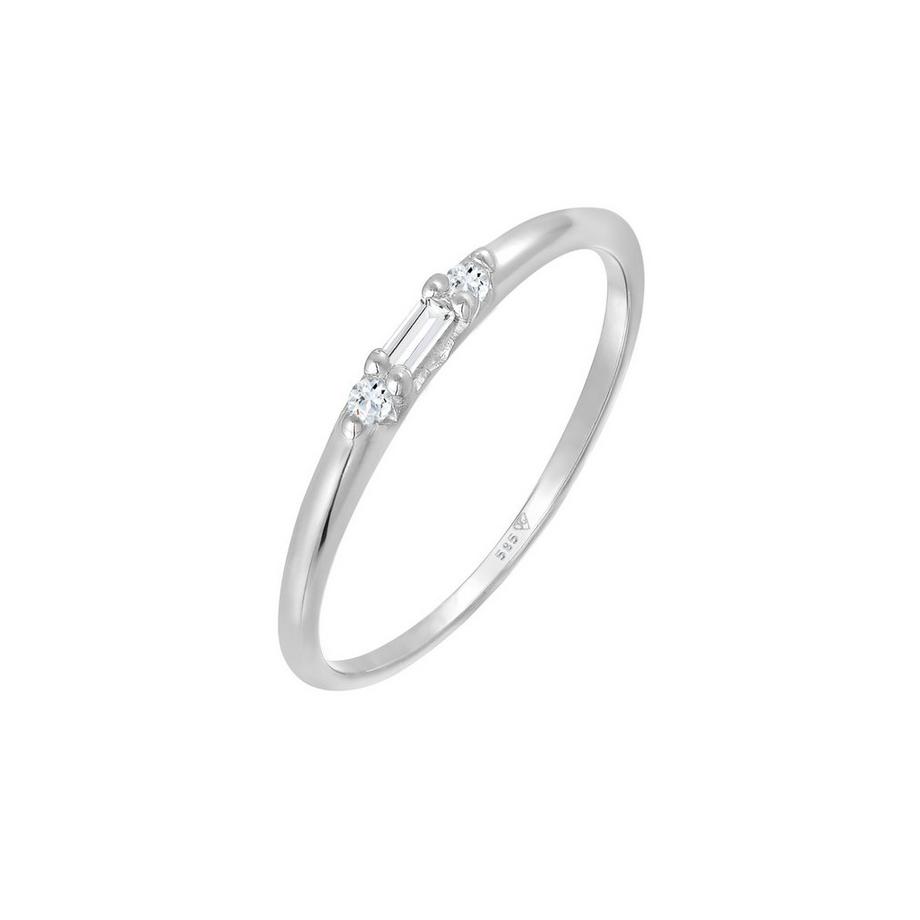 Bague Topas Verlobung Beisteckring 585Er Weißgold