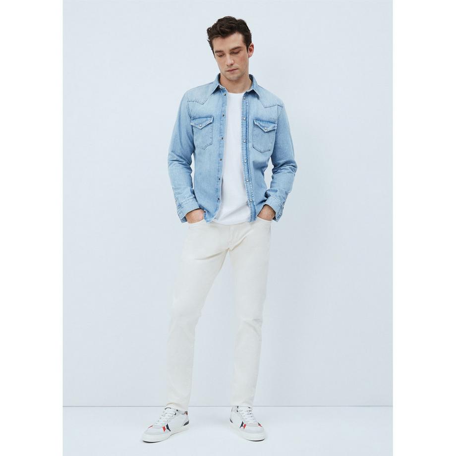 Pepe Jeans London Noah Chemise à Carreaux Manches Longues  