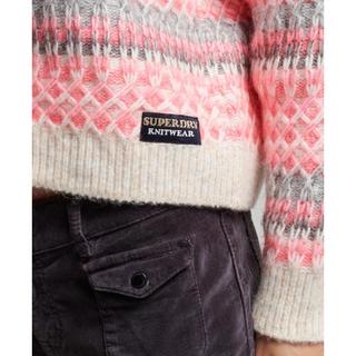 Superdry Kabelstrick Rundhals Pullover  