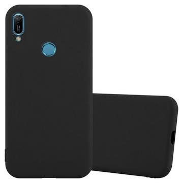 Housse compatible avec Huawei Y6 2019 - Coque de protection en silicone TPU flexible