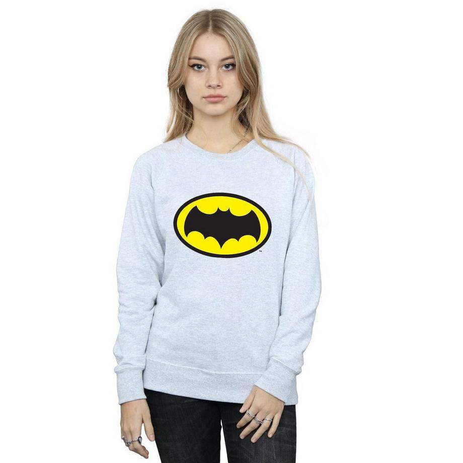 DC COMICS Batman Logo Regular Fit Felpa  