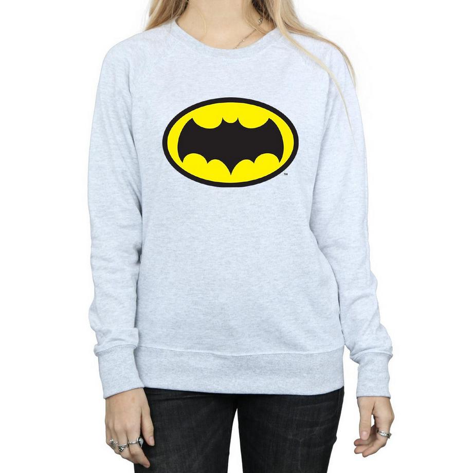 DC COMICS Batman Logo Regular Fit Felpa  