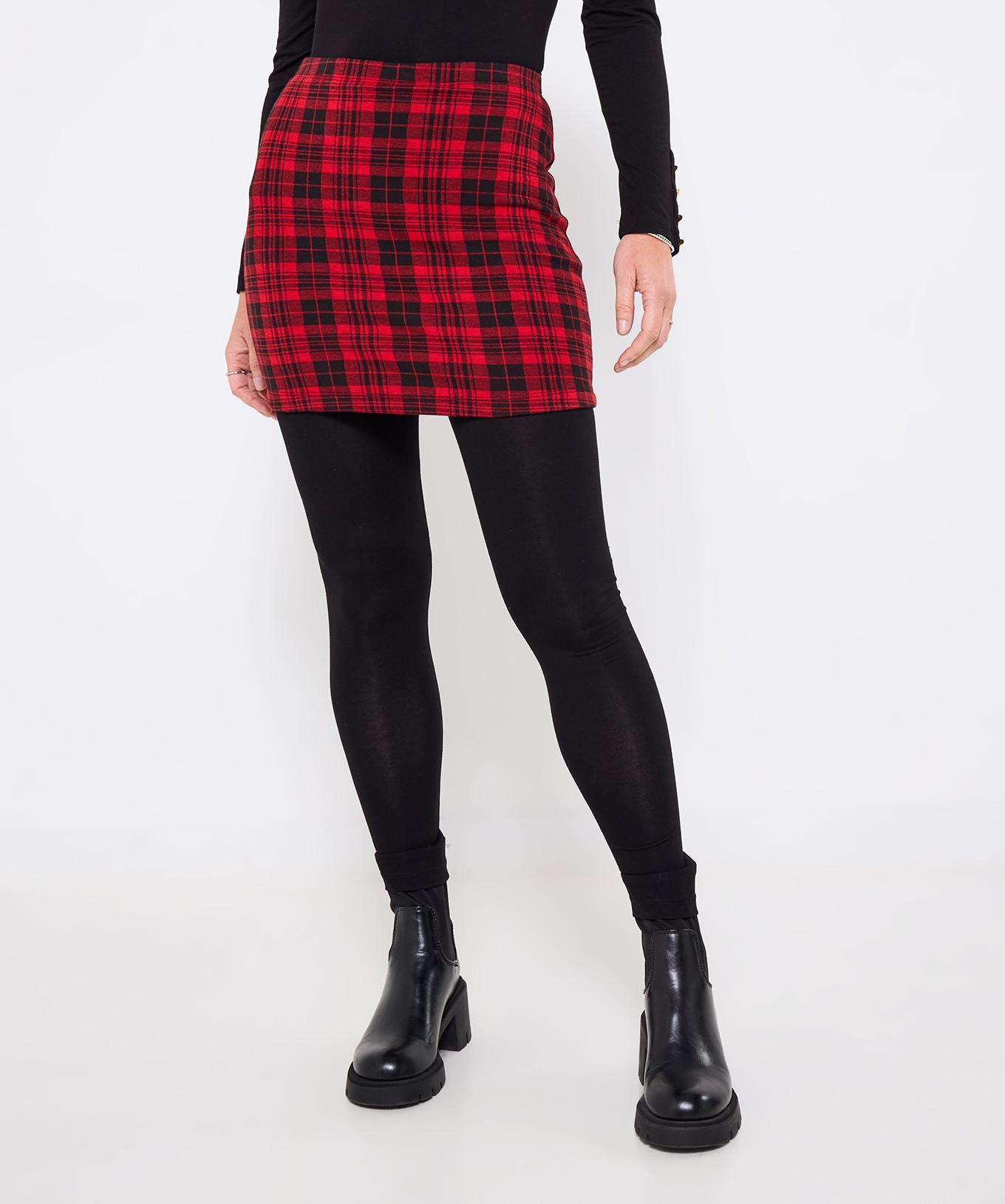 Joe Browns Leggings à jupe intégrée à imprimé carreaux  