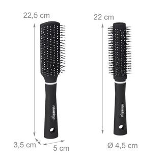 B2X  Brosse à cheveux - lot de 4 