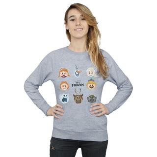 Disney Frozen Emoji Personaggio Felpa  