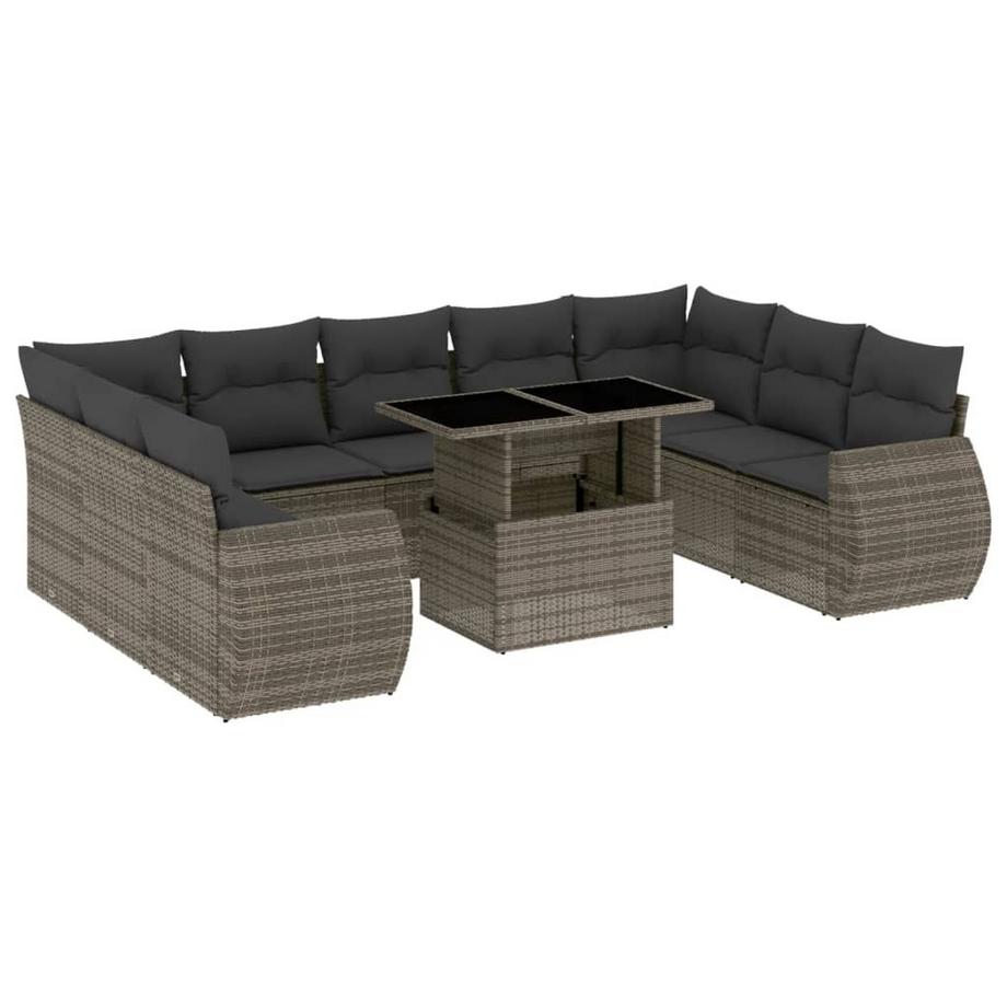 VidaXL Garten sofagarnitur poly-rattan  