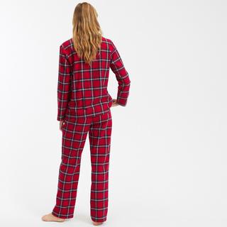 La Redoute Collections  Pyjama à carreaux en flanelle 