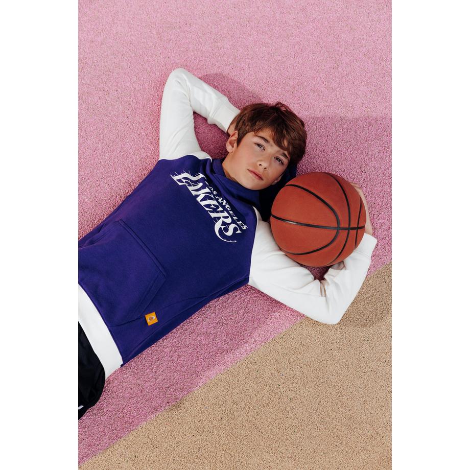 TARMAK  NBA Lakers Kapuzenpullover für Kinder, 