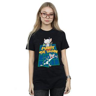 Animaniacs Pinky and The Brain T-Shirt Stampata  