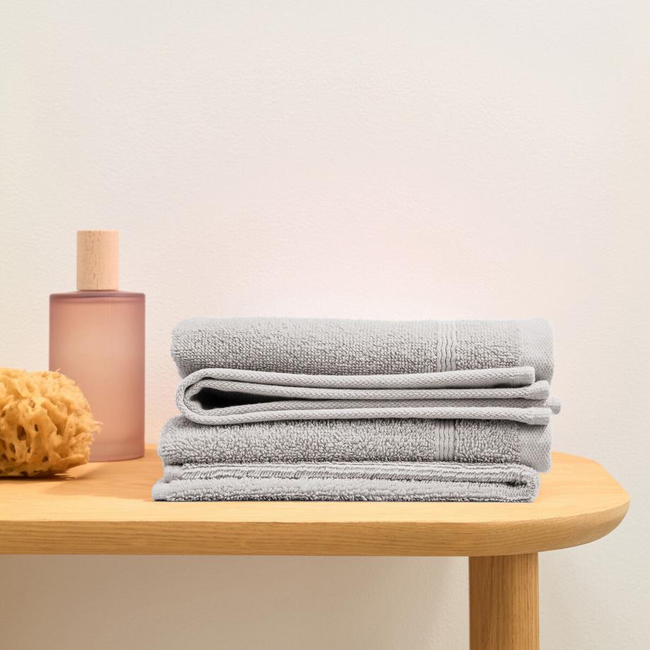 La Redoute Intérieurs 4er-Pack Gästehandtücher Zavara aus Frottee  