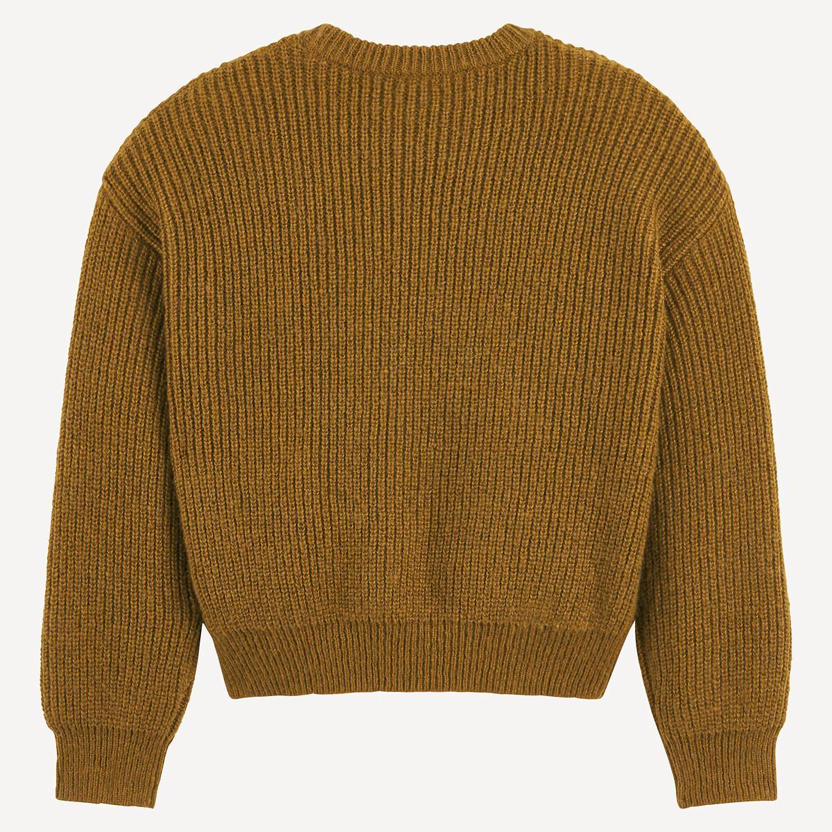 La Redoute Collections  Pullover mit rundem Ausschnitt 