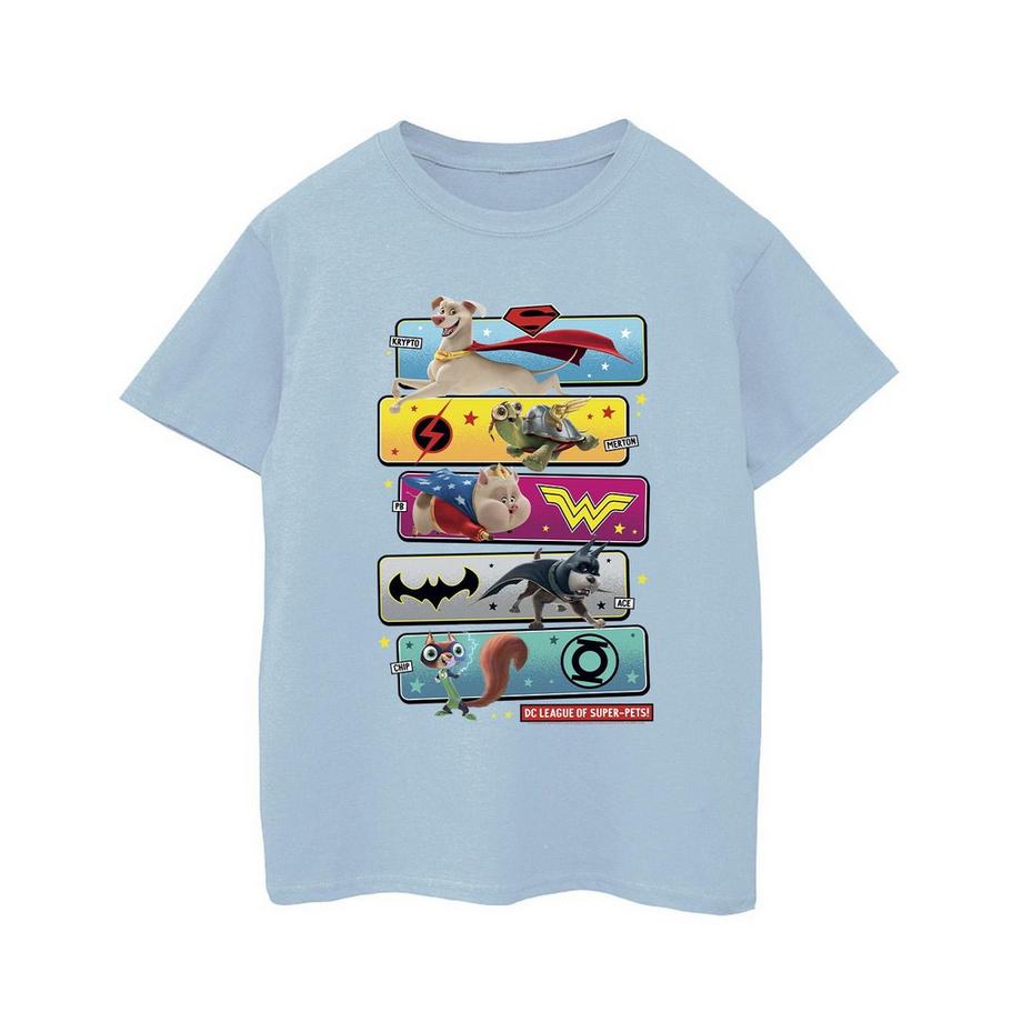 DC COMICS  DC League Of SuperPets TShirt 