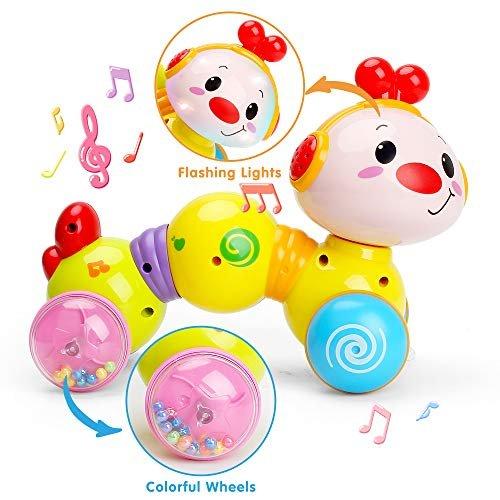 Activity-board  Babyspielzeug, Kleinkind Musical Crawling Caterpillar Toy 