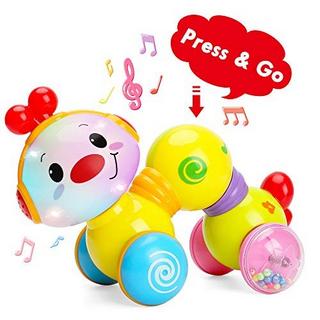 Activity-board  Babyspielzeug, Kleinkind Musical Crawling Caterpillar Toy 
