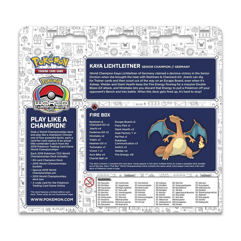 Pokémon  World Championships Deck 2019 Kaya Lichtleitner - EN 
