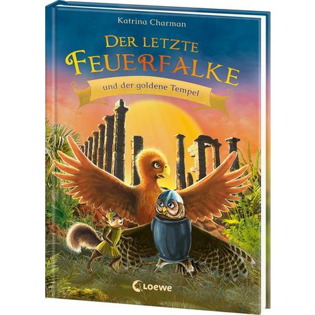 Der letzte Feuerfalke und der goldene Tempel (Band 9) Charman, Katrina; Loewe Erstes Selberlesen (Hrsg.); Tondora, Judit (Illustrationen); Mende, Klaus (Übersetzung); Tandetzke, Sabine (Übersetzung) Copertina rigida 