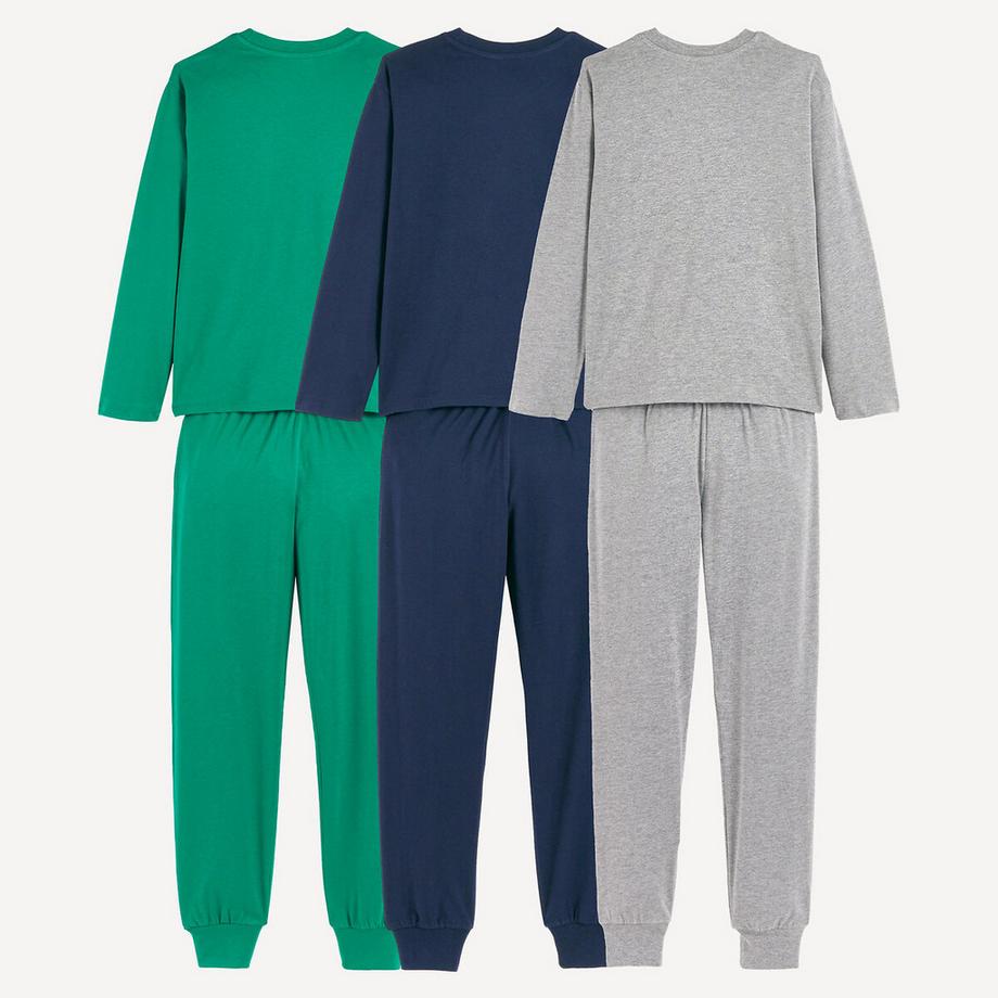 La Redoute Collections  Lot de 3 pyjamas 