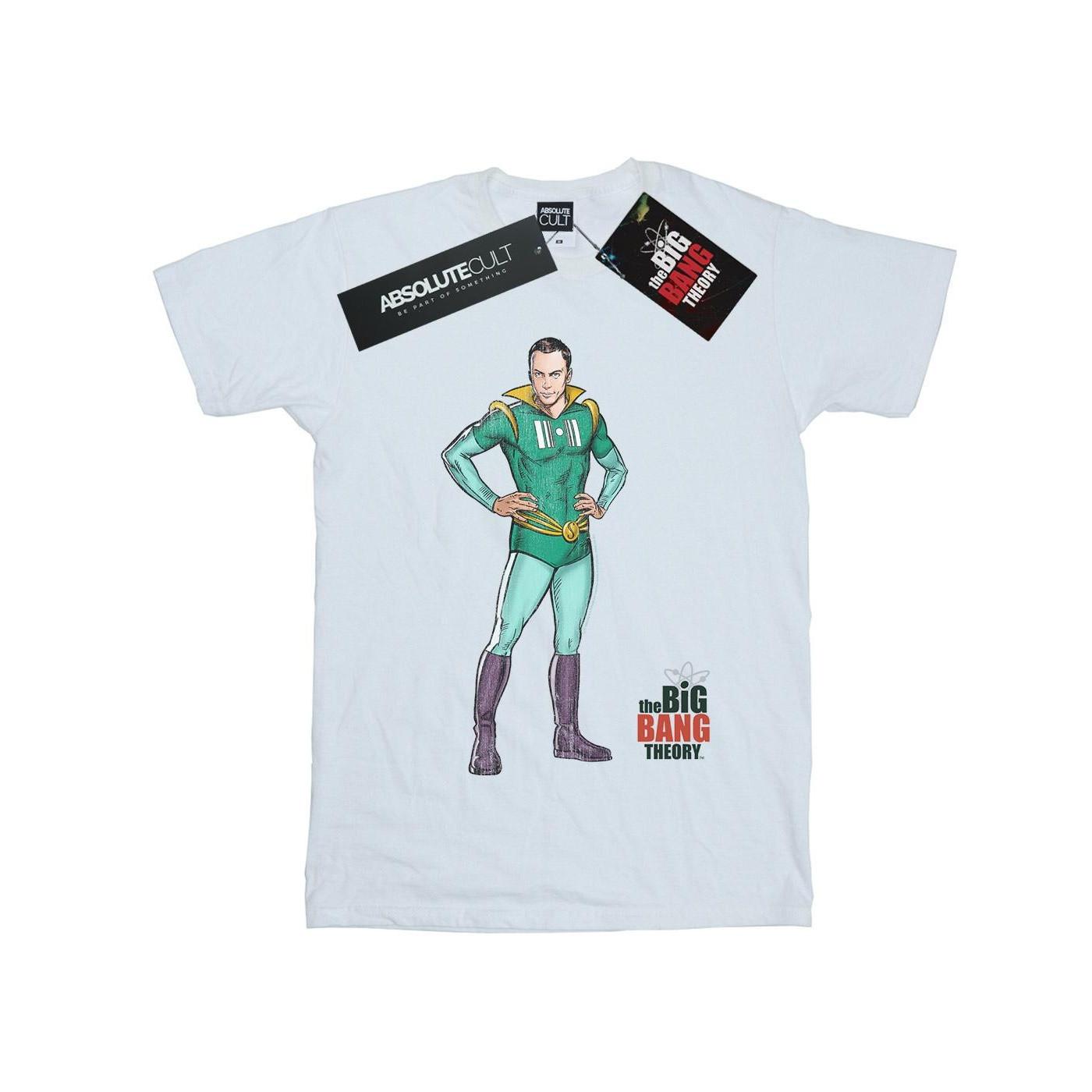 The Big Bang Theory  Sheldon Superhero TShirt 