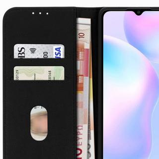 Avizar  Klapphülle Xiaomi Redmi 9A Schwarz 