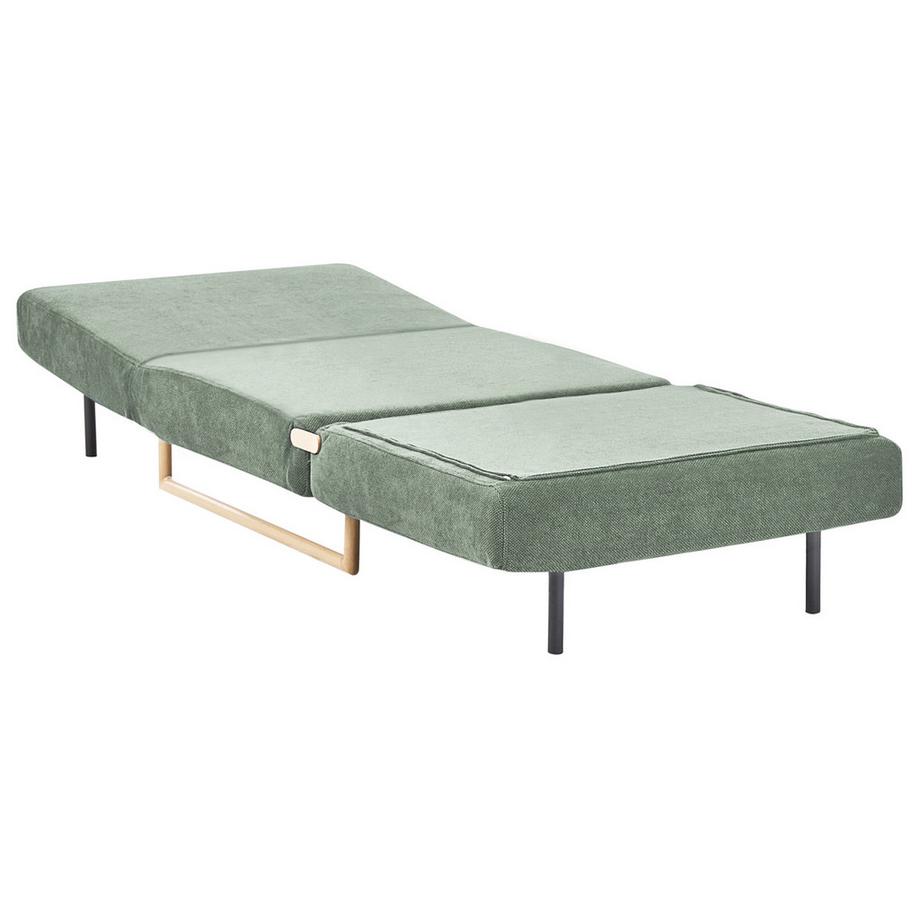 Beliani Einzelsofa en Tissu Minimaliste JERSLEV  