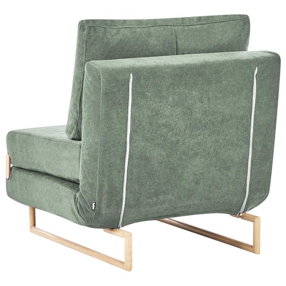 Beliani Einzelsofa en Tissu Minimaliste JERSLEV  