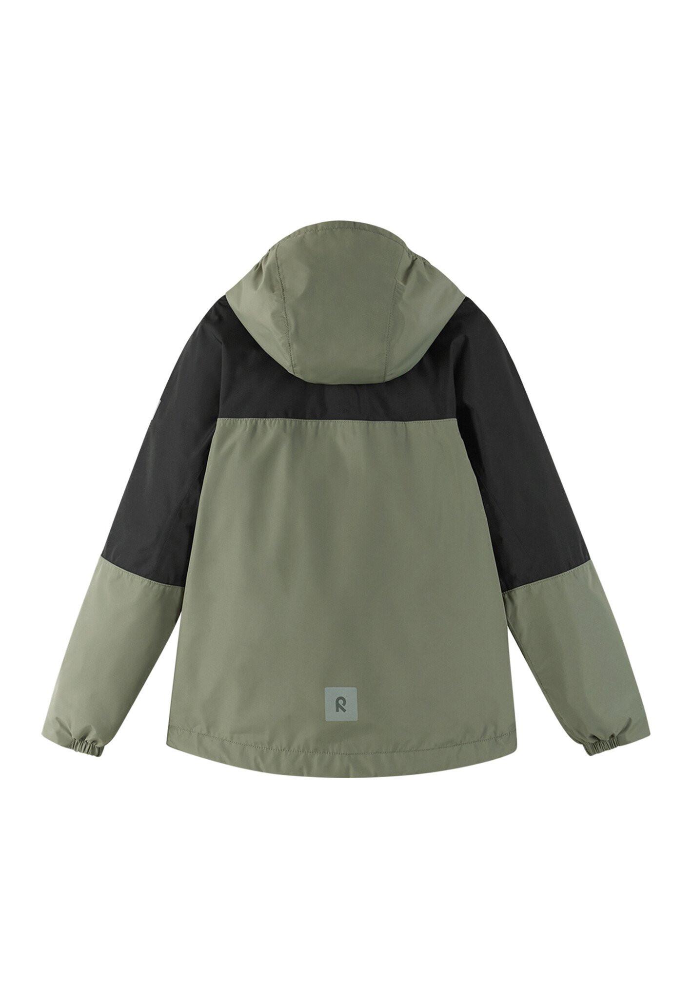 Reima  tec Kinder Regenjacke Tuulos Greyish green 