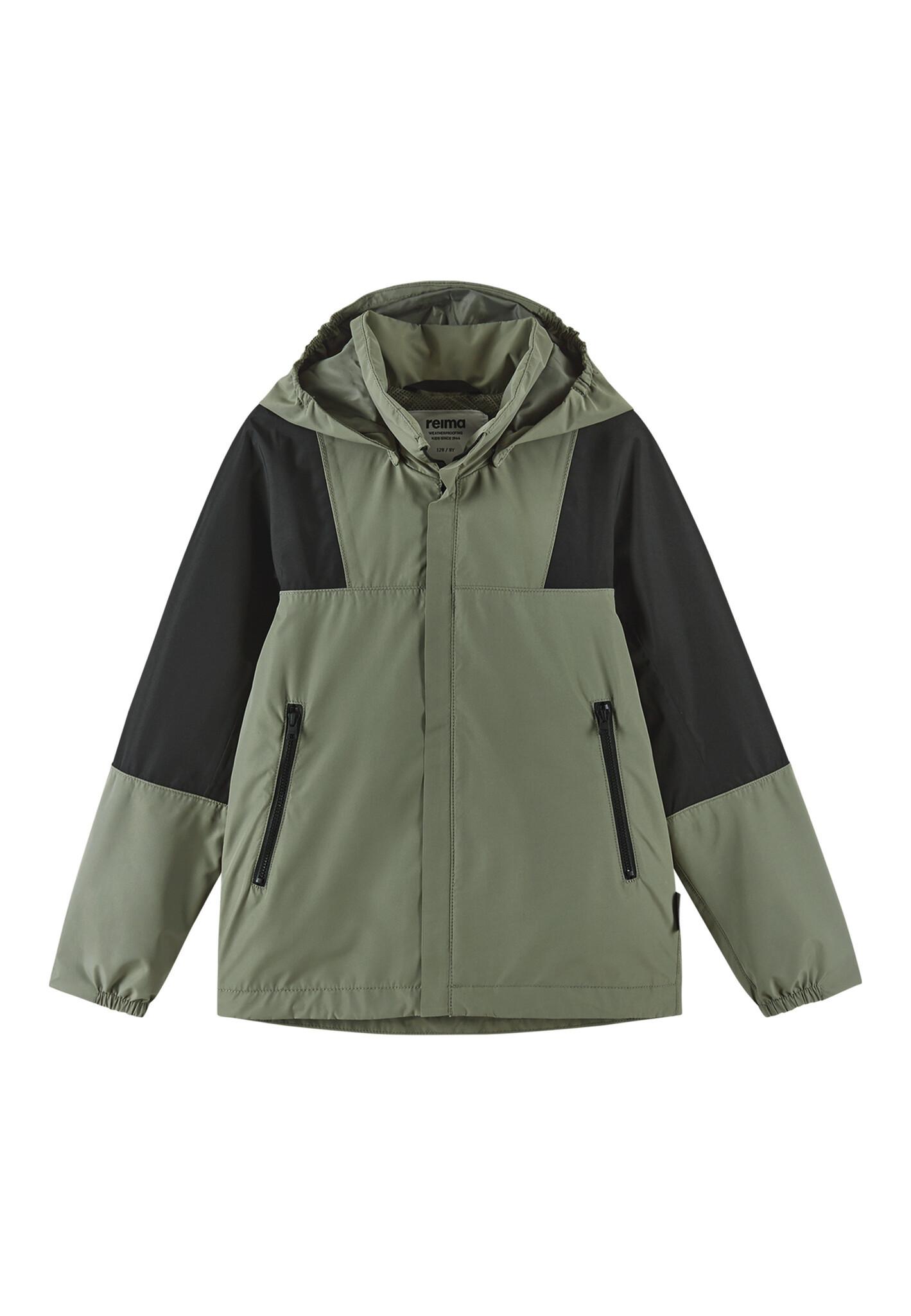 Reima  tec Kinder Regenjacke Tuulos Greyish green 