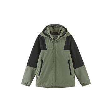 tec Kinder Regenjacke Tuulos Greyish green